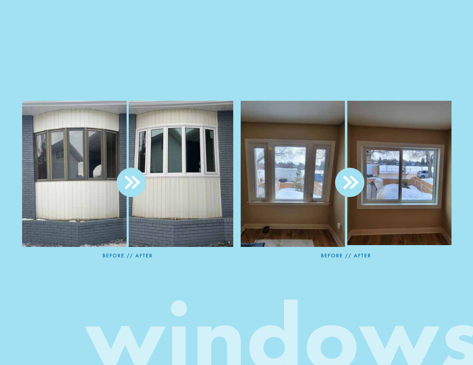 Durabuilt door before and after